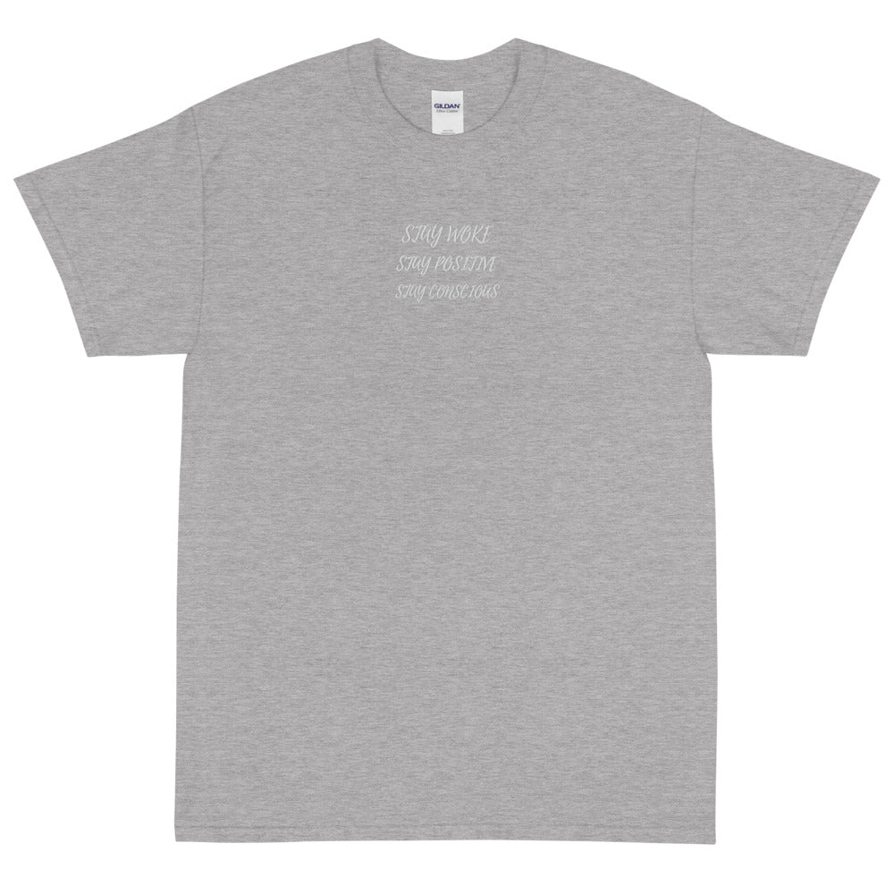 “Positive-Woke-Conscious” Short Sleeve T-Shirt - Conscious tees inc.