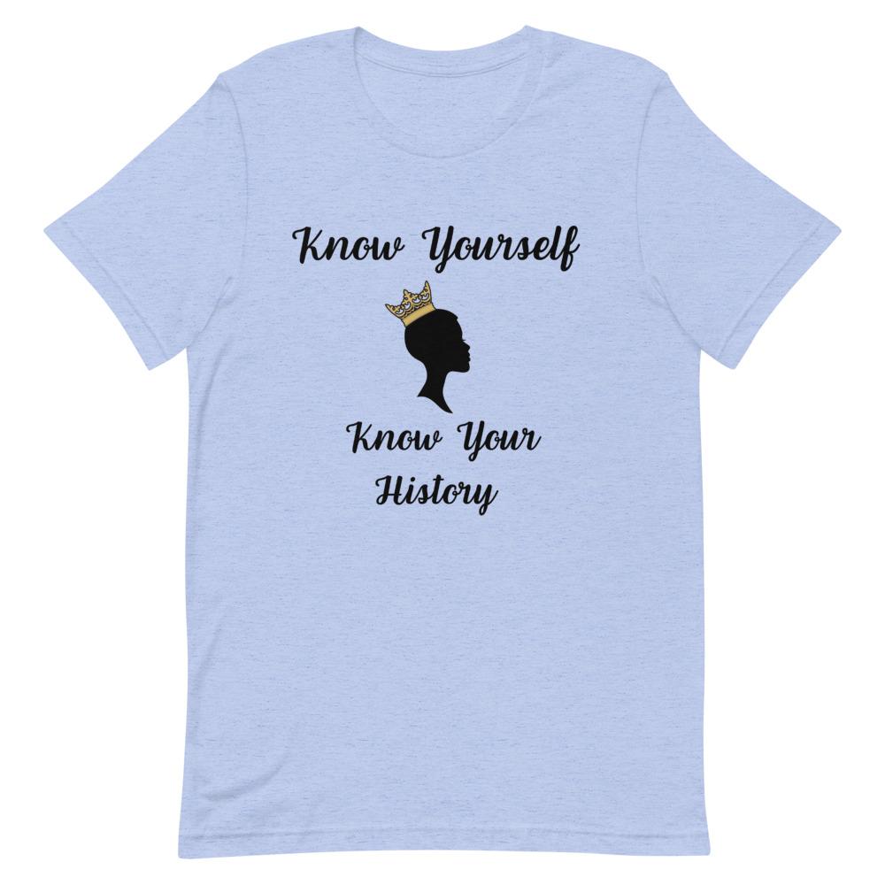 Short-Sleeve Unisex "Know Yourself" T-Shirt - Conscious tees inc.