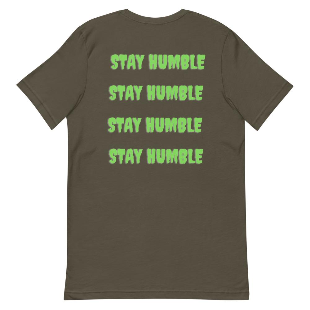 "Stay Humble" Short-Sleeve Unisex T-Shirt - Conscious tees inc.