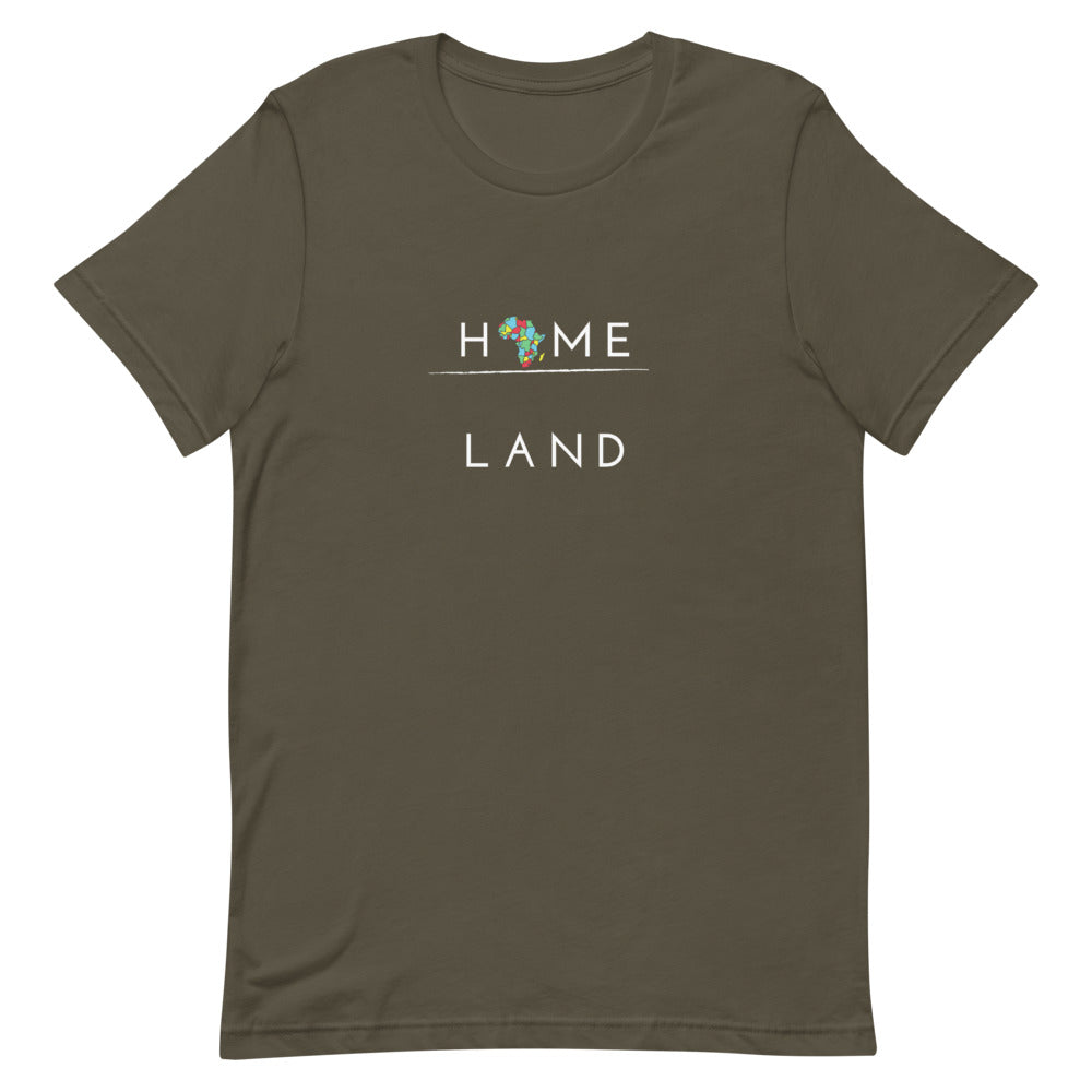 Short-Sleeve "HOME LAND" Unisex T-Shirt - Conscious tees inc.