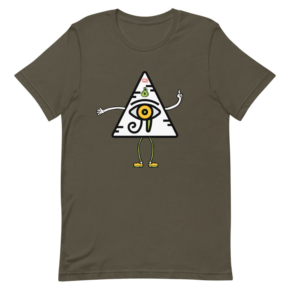 "Horus Eye" Short-Sleeve Unisex T-Shirt - Conscious tees inc.