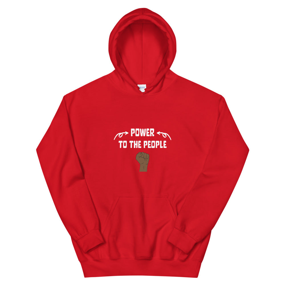 Unisex "Power To The People" Hoodie - Conscious tees inc.