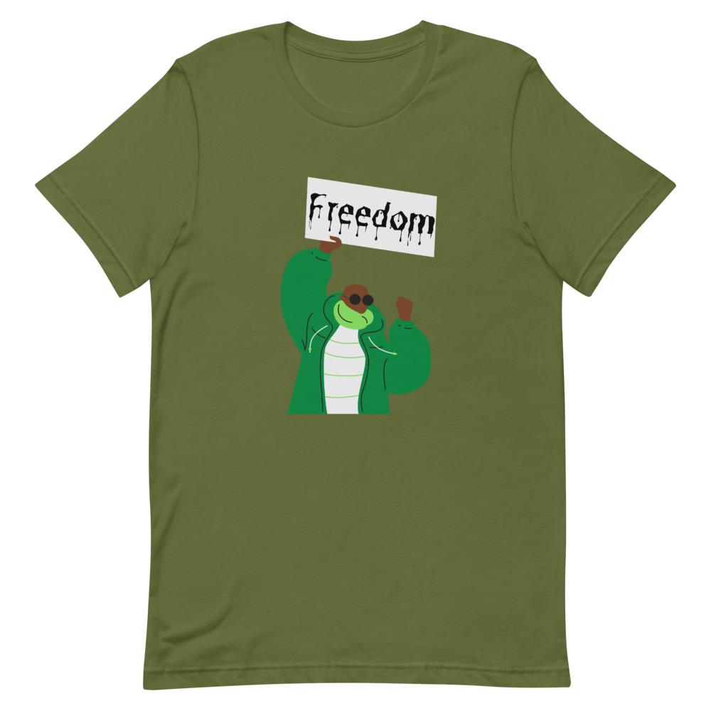 "Freedom" Short-Sleeve  Unisex T-Shirt - Conscious tees inc.