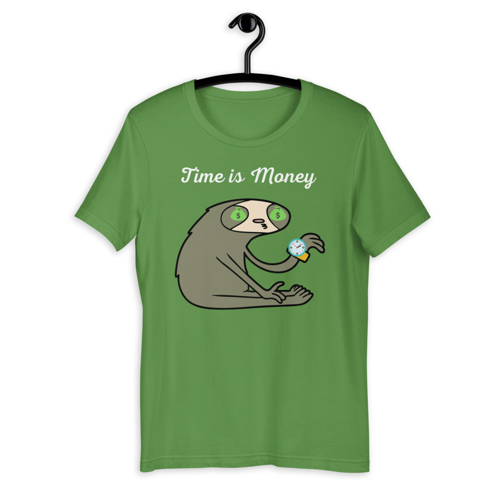 "Time is Money" Unisex T-Shirt - Conscious tees inc.