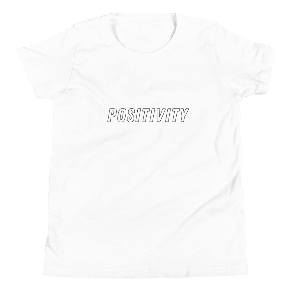Youth Short Sleeve "Positivity" T-Shirt - Conscious tees inc.