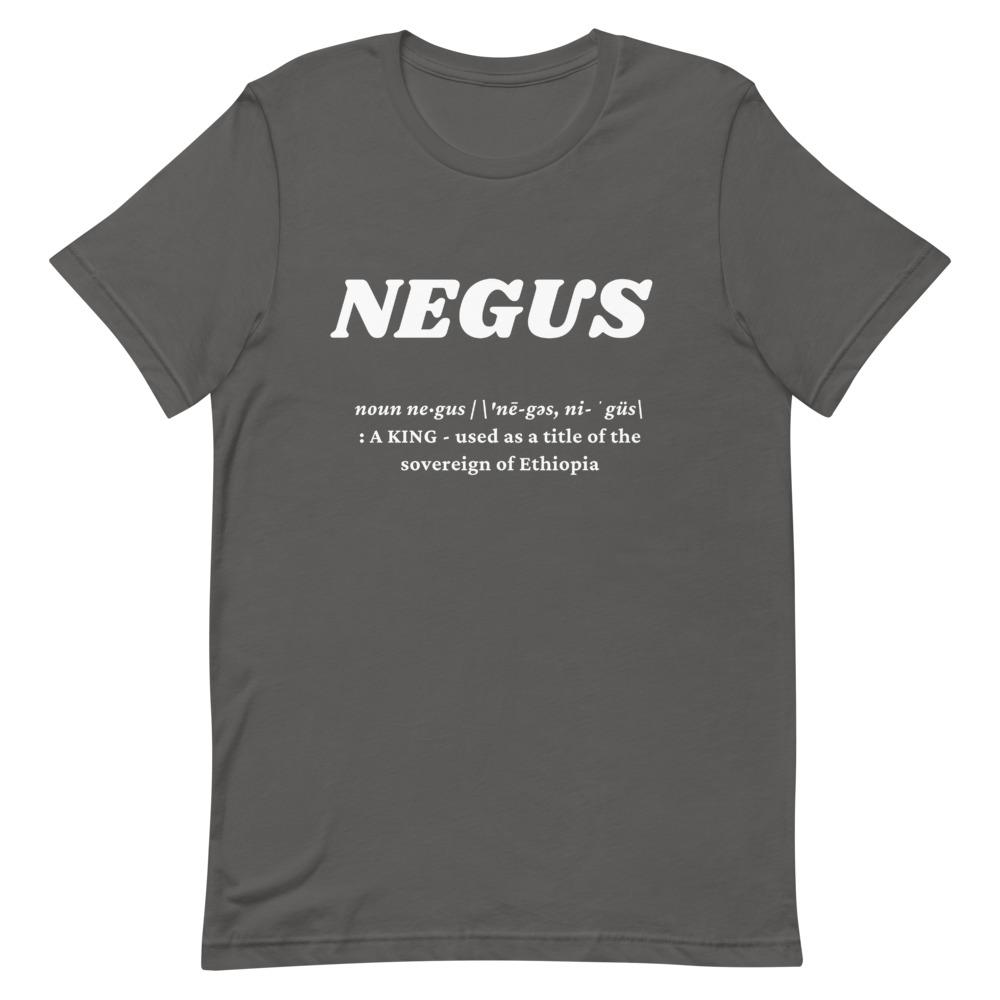 "Negus" Short-Sleeve Unisex T-Shirt - Conscious tees inc.