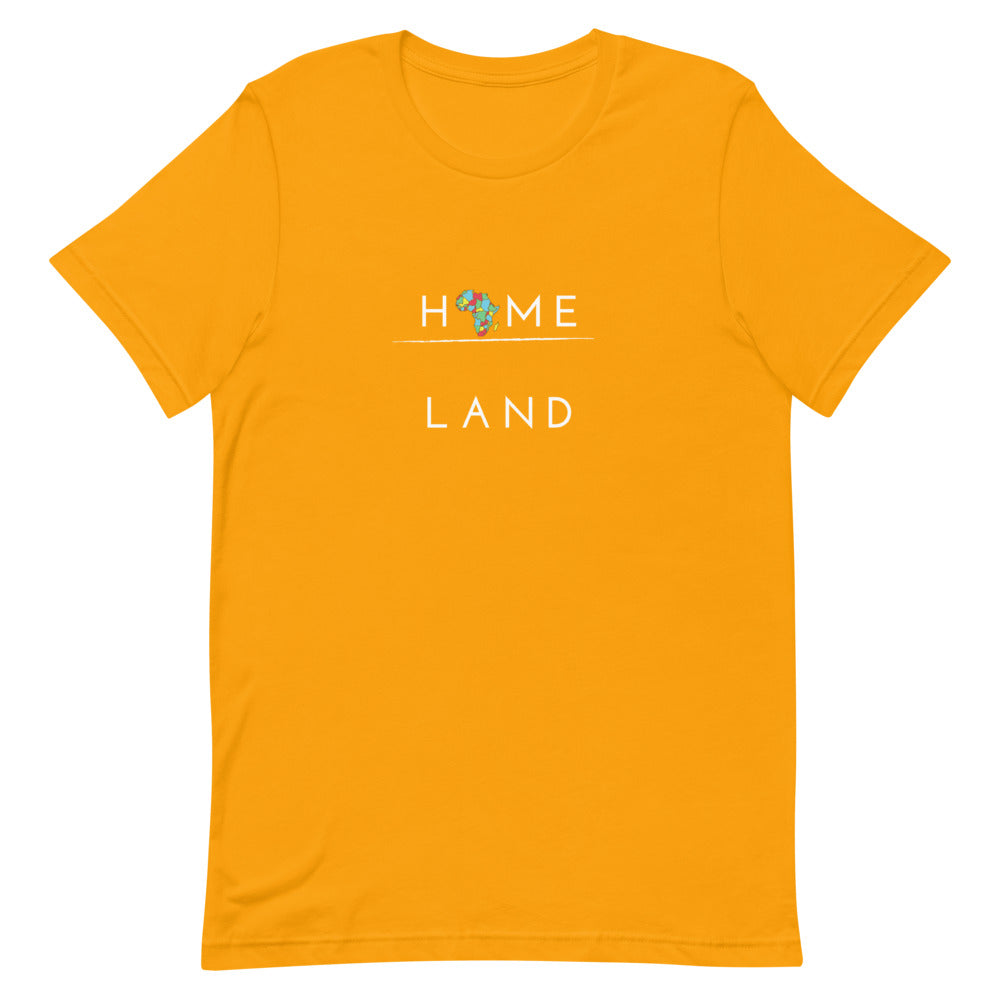 Short-Sleeve "HOME LAND" Unisex T-Shirt - Conscious tees inc.