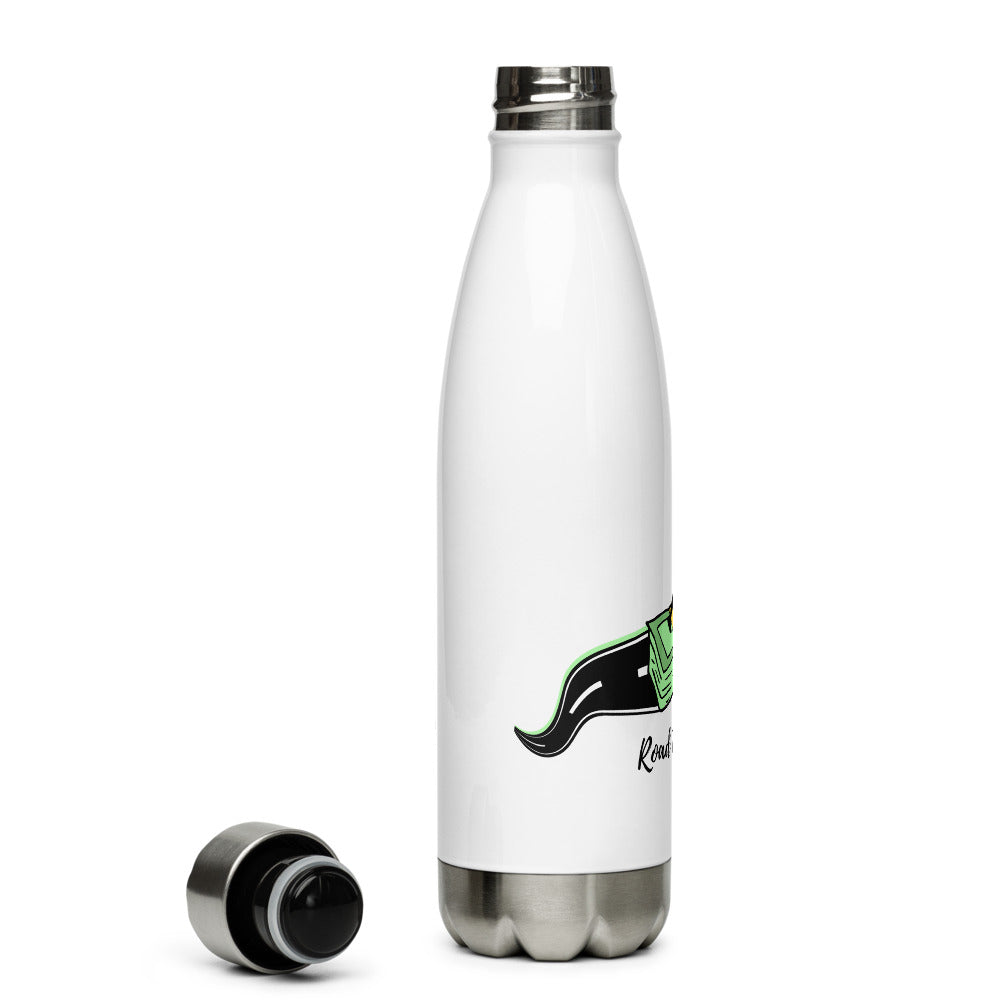 Road to Riches - Stainless Steel Water Bottle - Conscious tees inc.
