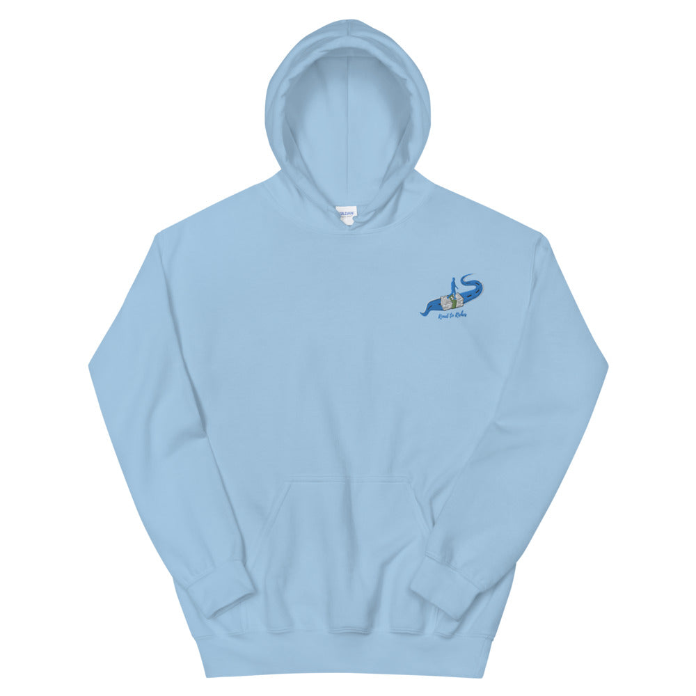 "Road To Riches x Blue" Unisex Hoodie - Conscious tees inc.