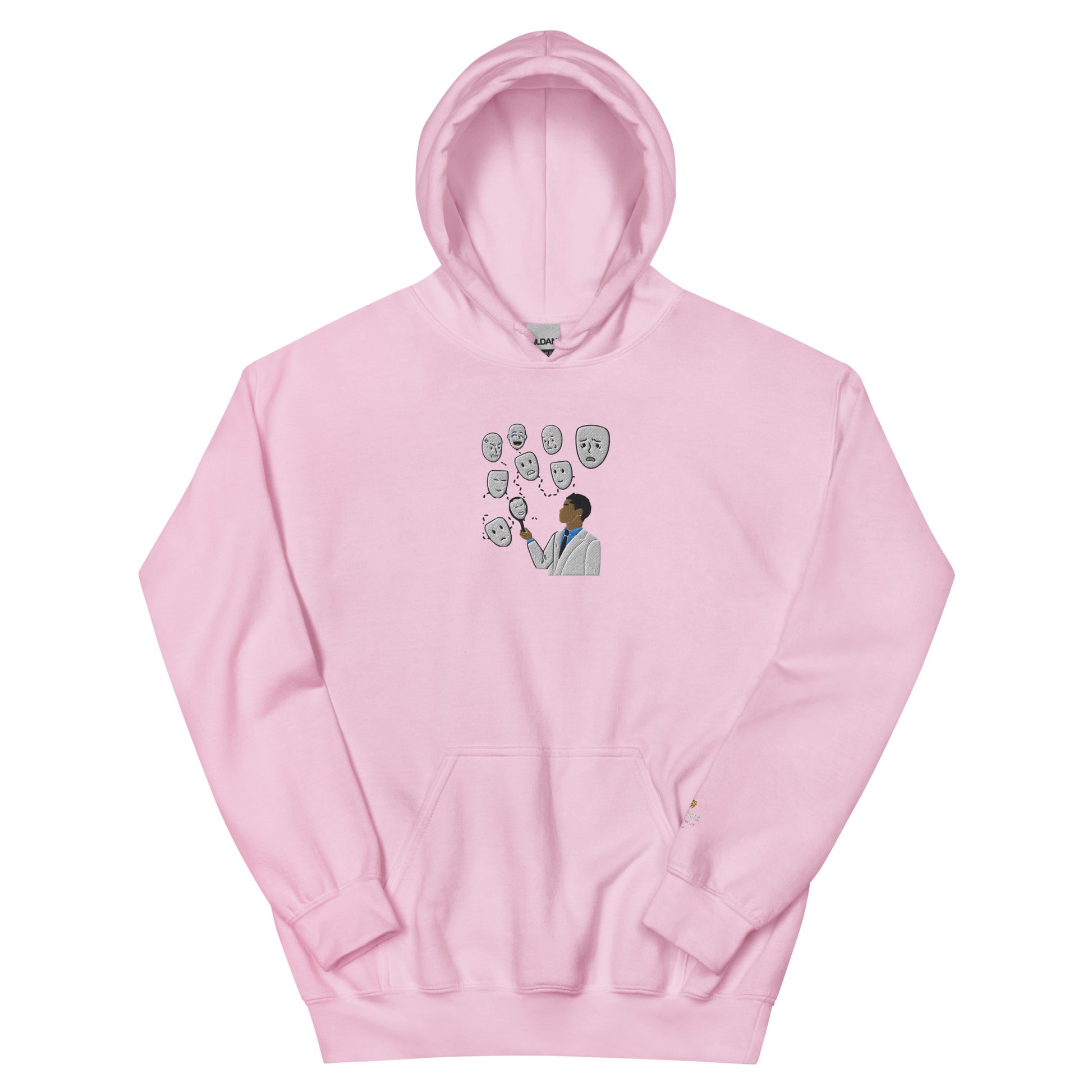 "Emotions Embroidered" Unisex Hoodie - Conscious tees inc.