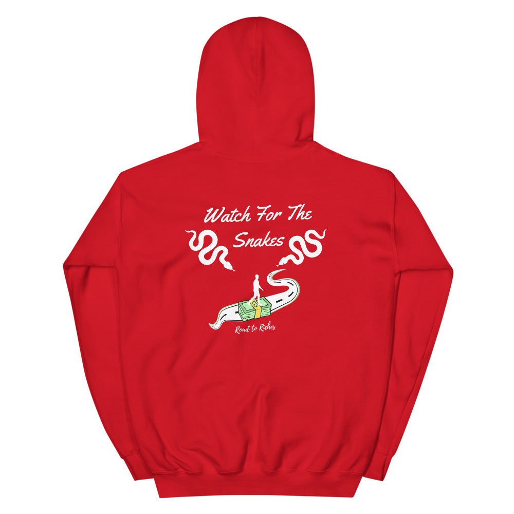 "Watch for the Snakes x RTR" Unisex Hoodie - Conscious tees inc.