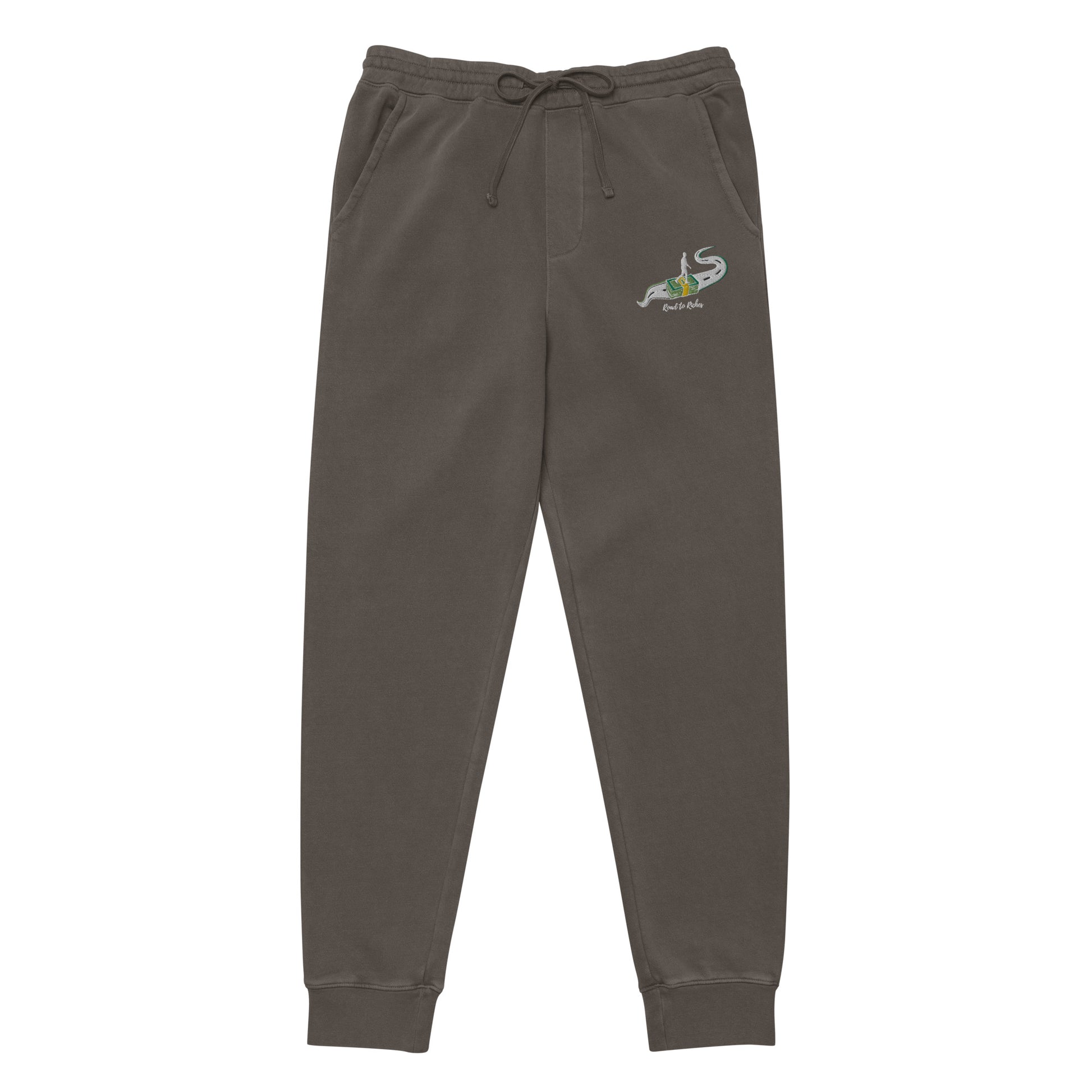 Road to Riches Unisex Sweatpants - Pigment Dyed - Conscious tees inc.