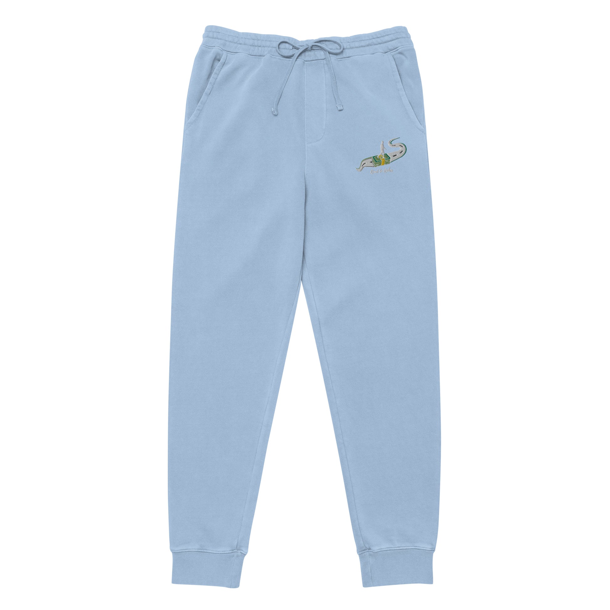 Road to Riches Unisex Sweatpants - Pigment Dyed - Conscious tees inc.